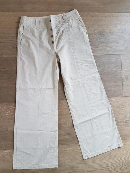 BANDE ORIGINALE Joli pantalon beige - T.44, Vêtements | Femmes, Culottes & Pantalons, Porté, Taille 42/44 (L), Beige, Longs, Enlèvement ou Envoi