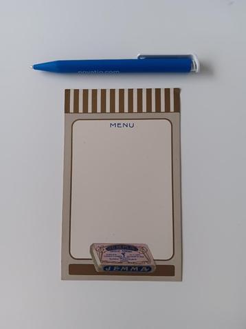 Vieux papier Jemma Chocolat Fondant Antwerp, Enlèvement ou Envoi, Utilisé, Autres types