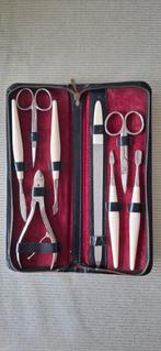 Vintage manicure setje, nagelverzorging, jaren 70-80s, Handtassen en Accessoires, Uiterlijk | Lichaamsverzorging, Ophalen of Verzenden