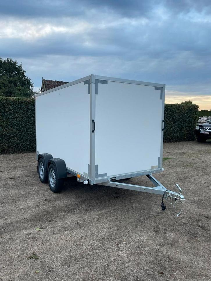 Gesloten aanhanger nieuw met lichte schade, 3x1,5x1.5, Auto diversen, Aanhangers en Bagagewagens, Ophalen