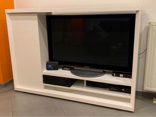 Meuble TV, Maison & Meubles, Armoires | Mobilier de télévision, Comme neuf, 100 à 150 cm, Moins de 50 cm, Enlèvement ou Envoi