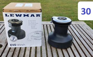 LEWMAR 30ST Evo Alloy zwarte lier (40st, 50st) zelftailend beschikbaar voor biedingen