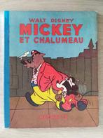 Mickey Mouse et chalumeau 1e druk 1940, Boeken, Gelezen, Ophalen of Verzenden, Walt Disney, Eén stripboek