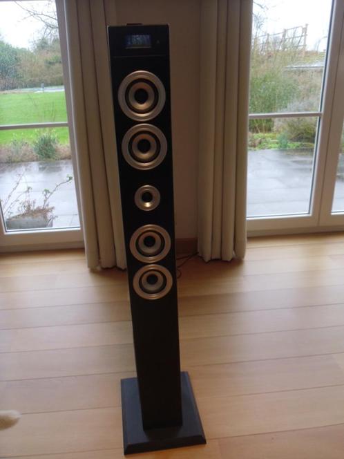 Tour enceinte station d’accueil  radio Big BEN New York, Audio, Tv en Foto, Luidsprekerboxen, Gebruikt, Overige typen, 60 tot 120 watt