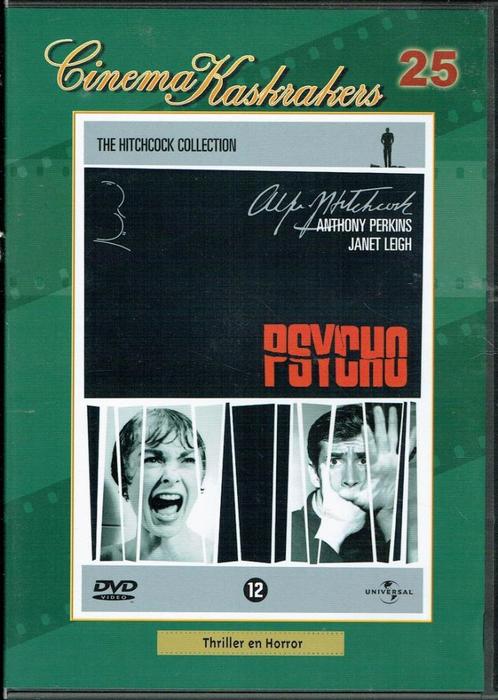 Psycho (1960) Anthony Perkins - Janet Leigh, CD & DVD, DVD | Thrillers & Policiers, Utilisé, Thriller surnaturel, À partir de 16 ans
