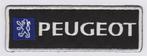 Peugeot stoffen opstrijk patch embleem #3, Verzenden, Nieuw, Auto's