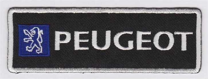 Peugeot stoffen opstrijk patch embleem #3, Verzamelen, Automerken, Motoren en Formule 1, Nieuw, Auto's, Verzenden