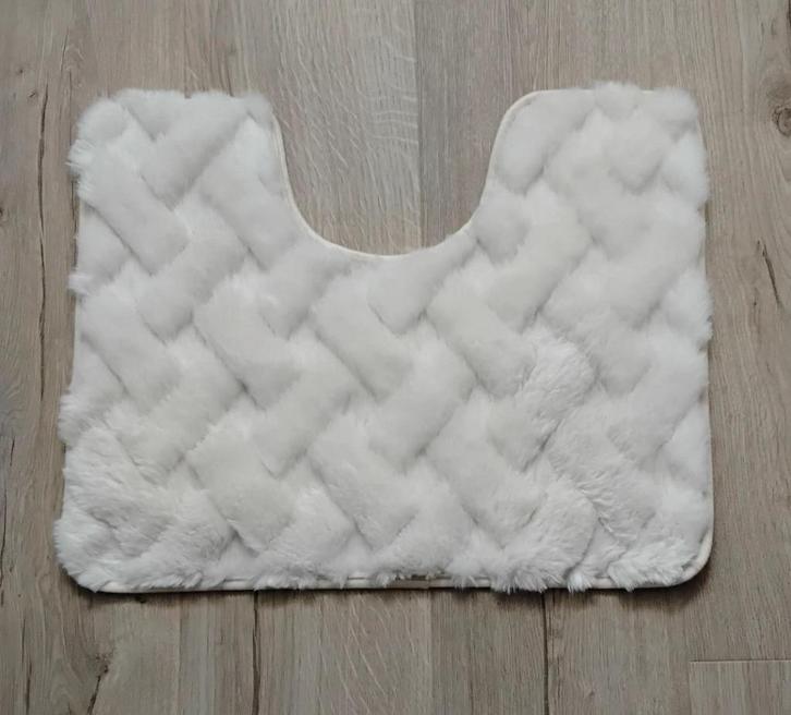 Wc matje, Huis en Inrichting, Badkamer | Badtextiel en Accessoires, Zo goed als nieuw, Overige typen, Beige, Ophalen of Verzenden