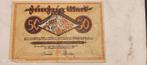 billet allemand 50 mark dortmund 1922, Enlèvement ou Envoi
