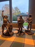 3 sculpturen in brons bij Jim Ponter  usa, Ophalen