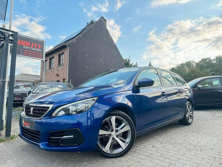 Peugeot 308 sw 12/2017 139dkm euro6b navi camera pdc btw inc, Auto's, Peugeot, Bedrijf, Te koop, ABS, Achteruitrijcamera, Airbags