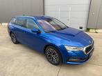 SKODA OCTAVIA 2.0TDI AIRCO/NAVI/KEYLESS/ZETELVERW/LED/, Stof, Blauw, Bedrijf, USB