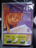 CARREFOUR KATTENBAKZAKKEN MET KARTON ALS ONDERGROND, Ophalen of Verzenden, Kat