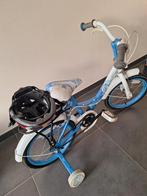 kinderfietsje met helm, Fietsen en Brommers, Ophalen, Gebruikt, Minder dan 16 inch, Zijwieltjes
