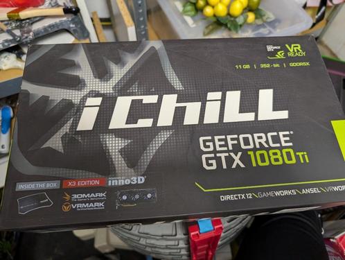 IChill GTX 1080ti, Computers en Software, Videokaarten, Zo goed als nieuw, Nvidia, GDDR5, HDMI, DisplayPort, DVI, Ophalen