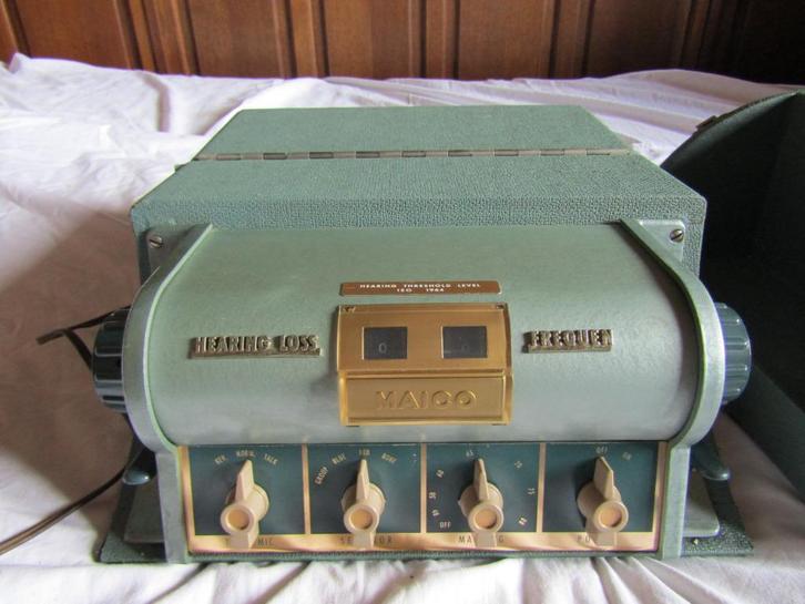 Audiomètre MA - 2B. Maico, USA, 1967, Divers, Matériel Infirmier, Utilisé, Enlèvement ou Envoi