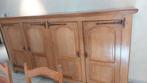 dressoir in vol eik, Huis en Inrichting, Kasten | Dressoirs, Ophalen, Gebruikt, Eikenhout, 200 cm of meer