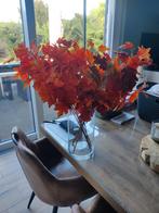 kunstbloemen + vaas, Ophalen, Gebruikt