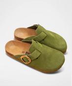 Sabots en nubuck., Ophalen of Verzenden, Groen, Instappers