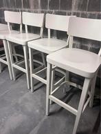 Barkruk - hoge stoelen, 4 krukken, Ophalen, Zo goed als nieuw, Hout