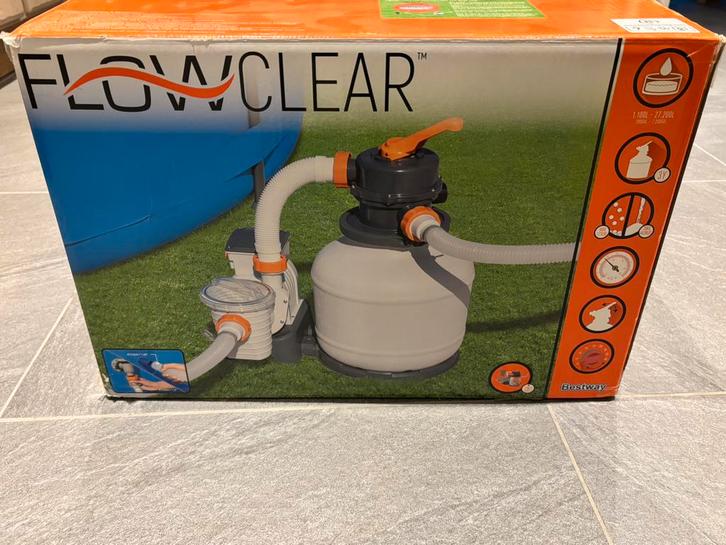Set zwembad filterpomp en verwarming, Tuin en Terras, Zwembad-toebehoren, Gebruikt, Zwembadpomp, Ophalen