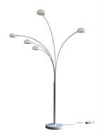 Staanlamp met 5 individuele armen, Ophalen, Gebruikt, 200 cm of meer, Glas