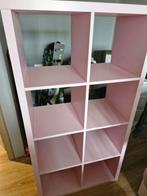 Roze ikea kallax, Huis en Inrichting, Kasten | Boekenkasten, Gebruikt, Ophalen