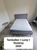 Bed en matras 140 cm - Nieuw, Ophalen, 140 cm, 200 cm, Moderne