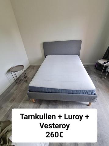 Bed en matras 140 cm - Nieuw  beschikbaar voor biedingen