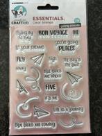 Studio Light stempels "Going Places", Ophalen of Verzenden, Zo goed als nieuw, Clearstamp