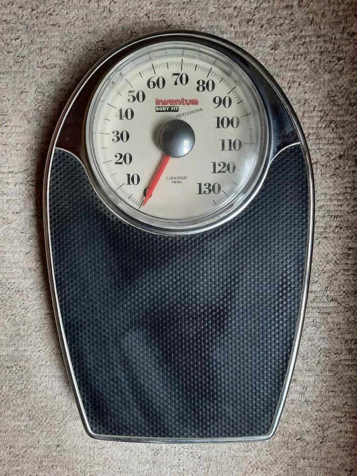 Analoge Personenweegschaal Inventum Body Fit Professional -, Elektronische apparatuur, Weegschalen, Gebruikt, Analoog, Personenweegschaal