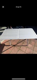 Table en aluminium, Caravans en Kamperen, Kampeermeubelen, Zo goed als nieuw, Campingtafel