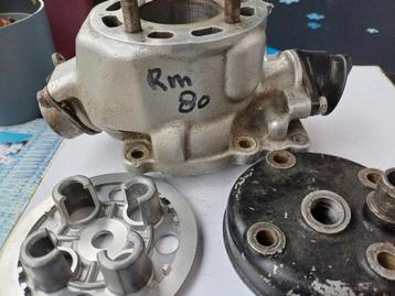 Suzuki rm 80 cilinder/kop/ kopp front plate  beschikbaar voor biedingen