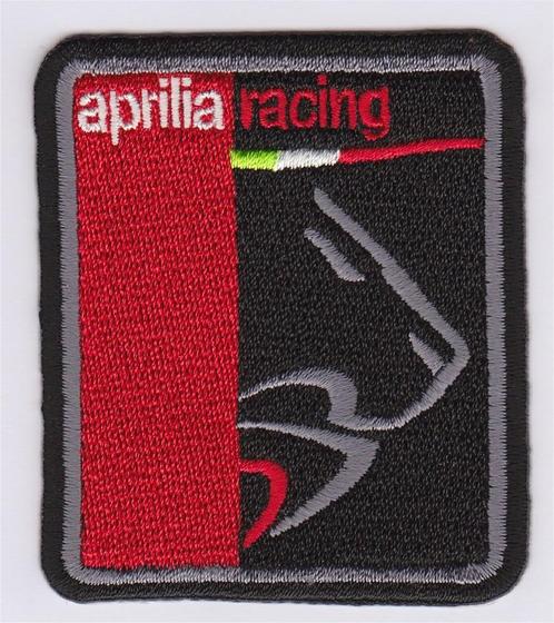 Aprilia Racing stoffen opstrijk patch embleem #4, Motoren, Accessoires | Overige, Nieuw, Verzenden