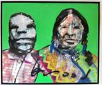 Herman Brood - Duo indien - Original, Antiquités & Art, Art | Peinture | Moderne, Enlèvement