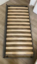IKEA 1-zits uitschuifbaar extra bed + Malfors 90x200 matras, Huis en Inrichting, Slaapkamer | Bedden, Ophalen, 90 cm, Eenpersoons