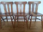 Chaises en bois, Ophalen, Gebruikt, Bruin, Vier