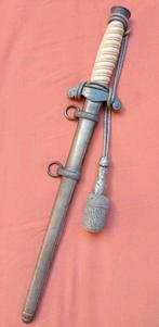 Officiers Wehrmacht allemande 2GM avec troddel, Enlèvement ou Envoi, Armée de terre, Couteau ou Poignard