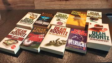 10 boeken van Dean Koontz beschikbaar voor biedingen