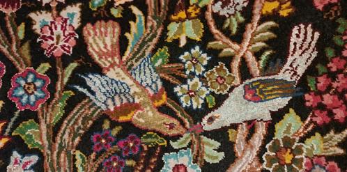 Perzisch tapijt Tabriz van het type Levensboom(met zijde), Antiek en Kunst, Antiek | Tapijten, Tafelkleden en Textiel, Ophalen