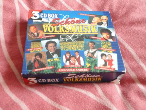 Schone Volksmusik  (3 aparte cd's in box ), CD & DVD, CD | Compilations, Enlèvement ou Envoi