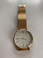 Polshorloge merk Oozoo goudkleurig, Ophalen, Zo goed als nieuw, Polshorloge