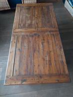 Teak salontafel uitschuifbaar met 2 schuiven, 100 à 150 cm, Rectangulaire, Rustiek, Teck