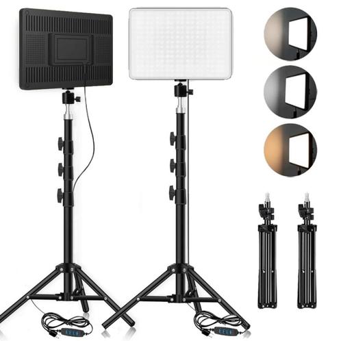 Professionele LED Fotografie & Videolamp met Statief, Hobby en Vrije tijd, Elektronica-componenten