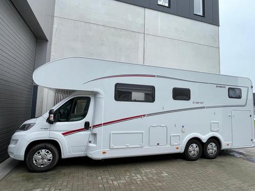 Dethleffs Trend 7877 bj. 01/2022 - 6 personen, Caravans en Kamperen, Mobilhomes, Bedrijf, tot en met 6, Dethleffs, Diesel, Ophalen