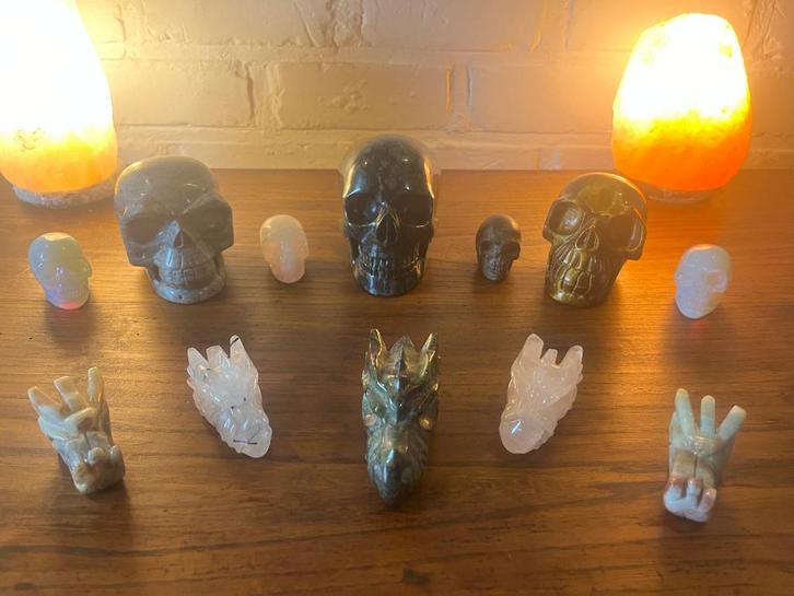 Kristallen schedels, Divers, Divers Autre, Comme neuf, Enlèvement