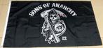 Vlag Sons Of Anarchy - 60 x 90 cm, Ophalen of Verzenden, Nieuw