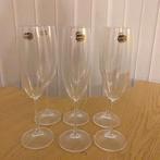 6 flûtes à Champagne en cristal (neuves avec étiquette), Enlèvement, Neuf