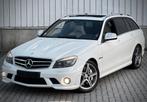 Mercedes C63 AMG 2008 W204 Parelmoerwit - Lichte vracht, Auto's, Mercedes-Benz, Automaat, Achterwielaandrijving, Wit, Leder