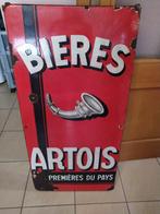 RARE Plaque émaillée Stella Artois de 1938. Emaillerie Belge, Collections, Marques & Objets publicitaires, Utilisé, Enlèvement ou Envoi